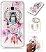 Produktbild Hülle Samsung Galaxy J3 (2016) J310 Hülle, Samsung Galaxy J3 (2016) J310 Hülle TPU Case Schutzhülle Silikon Case,Niedliche Cartoon Malerei Durchsichtige Rückschale und TPU Bumper Handy Tasche Case Cover Etui für Samsung Galaxy J3 (2016) J310 + Schlüsselanhänger (*/43) (1)