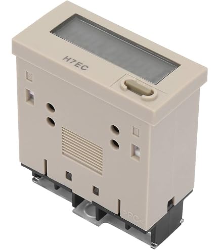 BIlinli Contatore elettronico Digitale a 5 cifre per punzonatura Elettronica con microinterruttore di Reset e Pulsante di Pausa