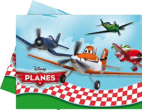 101-teiliges * DISNEY PLANES * PARTY SET für Kindergeburtstag mit 6-8 Kinder: Teller, Becher, Servietten, Einladungen, Partytüten, Tischdecke, Luftballons, Luftschlangen u.v.m. // Geburtstag Party Kinderparty Kinderfest Kinder Fete Monster Disney Pixar - 7