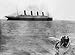 Produktbild Titanic das letzte Bild übernommen of Titanic Leaving der Hafen von Queenstown COBH in Irland bei 1.55pm Donnerstag 11. April 1912, Papier, 81 x 61 cm