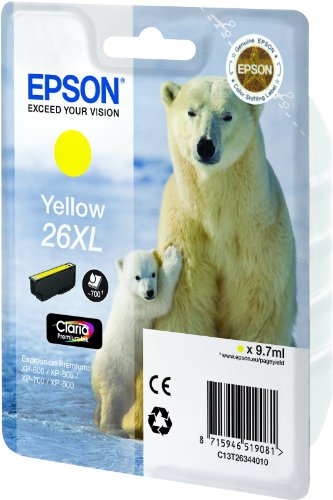 Epson T2634 Tintenpatrone Eisbär, Singlepack, gelb XL - 2