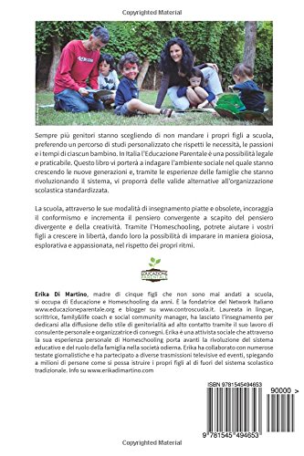 Book's Cover ofHomeschooling. L'educazione parentale in Italia