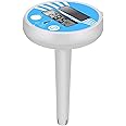 SKEIDO Professional Floating Pool Thermometer Solar Powered Outdoor Spa Digital Thermometer Pond Tub Temperature Meter (note: not Waterproof)