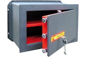 WEBMARKETPOINT Cassaforte per chiavi antifurto in lega di acciaio 420x280x200 mm