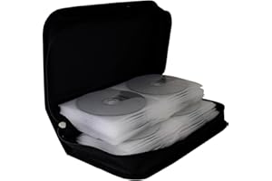 ‎MEDIARANGE MediaRange Archivierungsmappe für 96 Discs, Nylon, schwarz