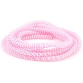Spelt Şarj Aleti Kablosu Kablo Kordon Koruyucu Spiral Sarma Kılıf Koruma (Pembe)