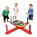 Price comparison product image Keepwin Ring Toss Game Set - Kids Adults Indoor or Outdoor Toys Games, Improves Hand-Eye Coordination for Kids & Adults (Multicolor)
