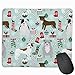 Produktbild Pitbulls Christmas Cute Dog Christmas Pitbull Terrier Pitbull Design Christmas Xmas Dog Mousepad 18x22 cm