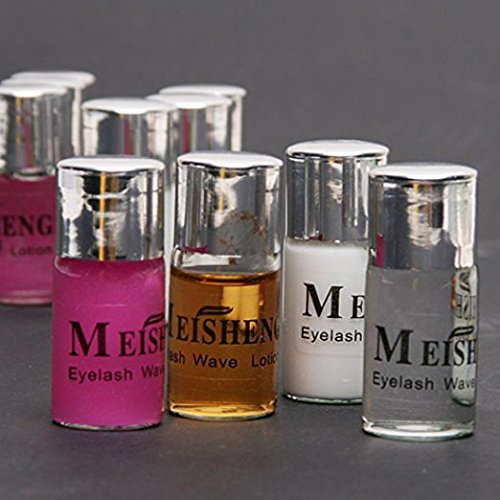 Ungfu Mall 10 PCs Eyelashes Wave Lotion Eyelash Perming Curling Kit Set