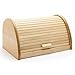 Produktbild HolzFee BK-BR Buche Brot-Kasten 39 cm Holz Brotbox Rollkasten (Natur)