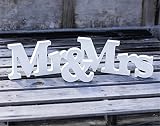LyDecor Mr & Mrs Holzbuchstaben Hochzeit Dekoration Zeremonielle Décor Geschenk (Mr & Mrs, PVC)