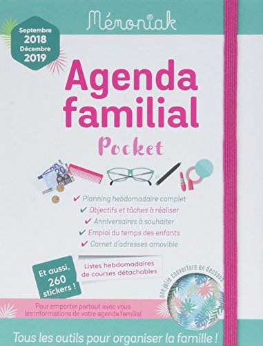 Télécharger Agenda familial Mémoniak pocket 2019-2019 livre En ligne