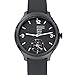 Price comparison product image Mondaine Men's Quartz Smart Watch with Black Dial Analogue Display and Black Silicone Strap MH1.B2S20.RB