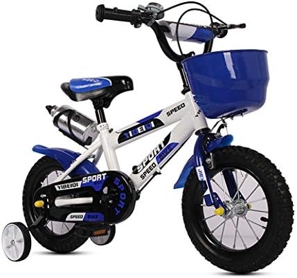 1-1 14 inch Children's Bicycle, Boys Girls Outdoor Cycling Kids' Toy Adjustable height Double brake Non-slip Safety
