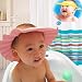 MagiDeal Baby Kids Shampoo Bath Shower Cap Wash Hair Shield Waterproof Visor Hat - pink RS.220.00