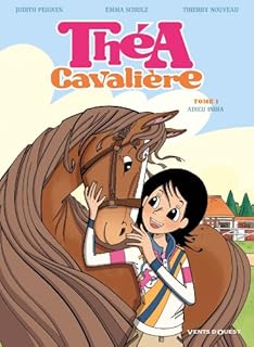 jaquette livre Théa cavalière - Tome 01: Adieu India