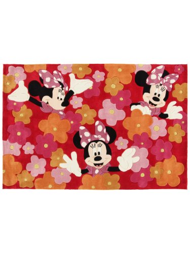 Disney Tapis Enfants / pour chambre d'enfants Minnie pas cher Multicouleur 150x220 cm / Label de qualité: Label de qualité TÜV / Composition exacte: 100% Acrylique / Hauteur: de 11 à 20 mm / Motifs: / Fabrication:Tufté à la main / Pièces: Chambre d'enfants