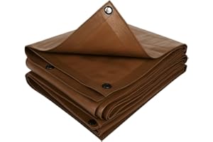 TERRE JARDIN - Bâche de Protection Extérieur, 3 x 5 m - Multi-Usage Résistante, Polyéthylène 140 g/m², Anti UV - Bâche pour Bois de Chauffage, Jardin - Aluminium