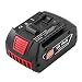 Produktbild Boetpcr für Bosch 18V 5.0Ah Li-ion Ersatzakku Werkzeug Akku BAT609 BAT618 BAT618G BAT610G 2607336170 2607336235 2607336091 18V Akkuspannung Werkzeugakkus mit LED-Anzeige