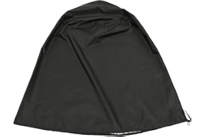 Happyyami Outdoor Water Fountain Covers Garden Fountain Cover Oxford Cloth Fountain Protector Patio Home Furniture Cover Winter Outdoor Fountain Accessories Black