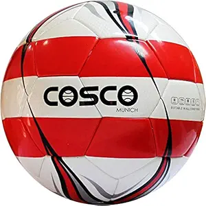 COSCO Munich Football, Size 5 (Multicolour) Stichless