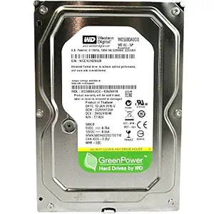 Western Digital 500 GB SATA_6_0_gb Internal Hard Drive, Green (WD5000AUDX)