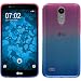Produktbild PhoneNatic Case für LG Stylus 3 Hülle Silikon Design:06 Ombrè + 2 Schutzfolien