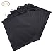 Produktbild Surenhap 10 Pcs Schuhbeutel Schuhsack mit Zugband staubdicht Atmungsaktiv Schuhetasche für Reisen Camping Zuhause, Schwarz