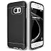 Produktbild Galaxy S7 Hülle, VRS Design® Schutzhülle [Silber] Schlagfesten Stoßstangen TPU Bumper Case Kratzfeste Schlanke Handyhülle [High Pro Shield] für Samsung Galaxy S7 2016