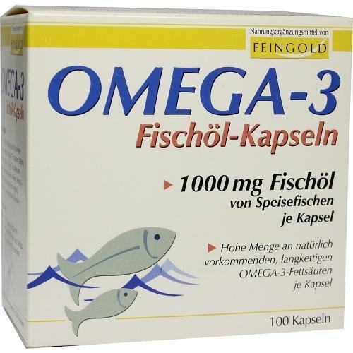 Preisvergleich Produktbild OMEGA 3 Fischöl Kapseln 100 St