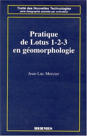 Pratique de Lotus 1-2-3 en géomorphologie