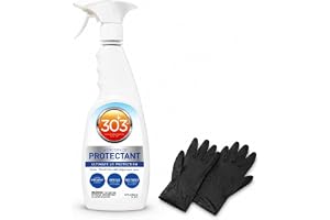 Fiwiko 303 Aerospace Protectant 473 ml – UV-skyddsspray för plast, vinyl, gummi & läder – matt finish, skyddar mot blekning &