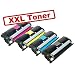 Produktbild Kompatible Toner Sparset für Xerox Phaser 6115 MFP Phaser 6115 MFPD 6115 MFPN 6115 MFP VD Phaser 6115 MFP VN Phaser 6120 Phaser 6120 N Phaser 6120 V N (alle Farben)