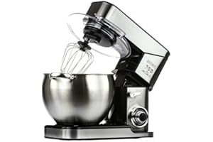 Deals - Royalty Line Amasadora planetaria 2500 W 10 L Cuenco de acero Royalty Line