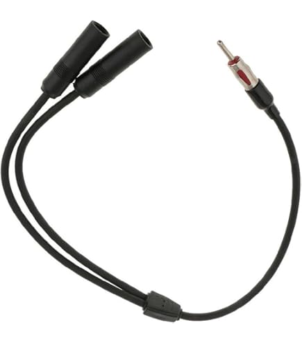 Universel Abs 2 Femelle À 1 Mâle Câble Audio D'Antenne De
