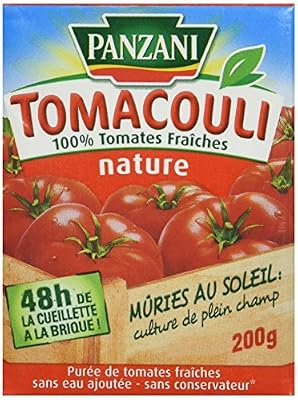 Panzani Sauce Tomacouli Nature 200 g - Lot de 12