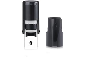 TRODAT Coffee Bean Stamp – Loyalty Card Stamper - Self Inking Black Ink - Approx. 11mm
