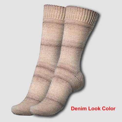 100 gr. Denim Look Color Fb. 4387 desert, 4-fädig, Regia, Brandneu, Sockenwolle, Strumpfwolle - 2