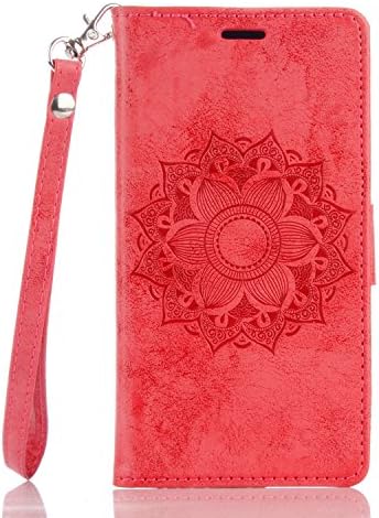 Wiko Lenny 3 Case,BONROY® Wiko Lenny 3 Mandala PU Leather Phone Holster Case, Flip Folio Book Case, Wallet Cover with Stand Function, Card Slots Money Pouch Protective Leather Wallet Case for Wiko Lenny 3