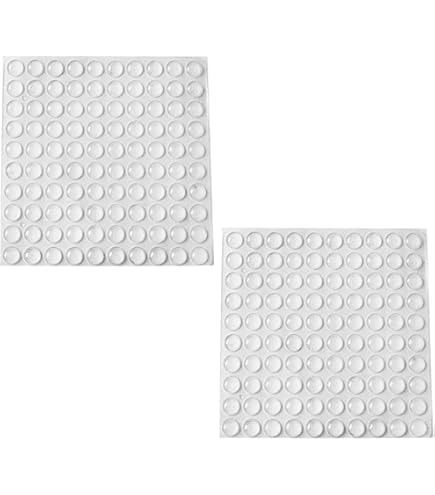 183 Pièces Transparente Pieds Adhésifs Amortisseur Porte Placard, Butées De Protection En