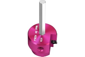 JYINCPED PVC Pipe Reamer 1-Inch Head, PVC Fitting Saver with 1/4-Inch Hex Shaft, PVC Reamer PVC Socket Saver Plastic Pipe Fitting Reamer for Schedule 40 PVC Pipe CPVC ABS Pipe