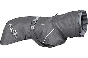 Hurtta Monsoon Coat II Hundemantel ECO (BlackBerry, 50 cm)