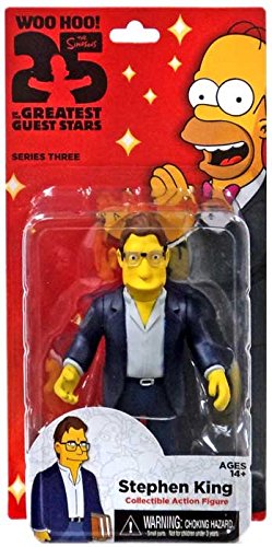 Preisvergleich Produktbild Die Simpsons - Greatest Gaststars 5 " / 13cm Figur - Stephen King - SI16053 - Neca