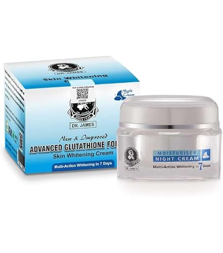 Dr. James Glutathione Night Cream | Herbal Skin Care Formula for Natural  Glow & Hydration