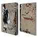 Produktbild Head Case Designs Offizielle Brandalised Mädchen auf Einem Hocker Banksy Kunst Texturierte Brieftasche Handyhülle aus Leder für iPad Air 2 (2014)