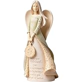 Enesco Temeller Emeklilik Melek Taşı Re&ccedil;ine Heykelcik, 22,8 cm