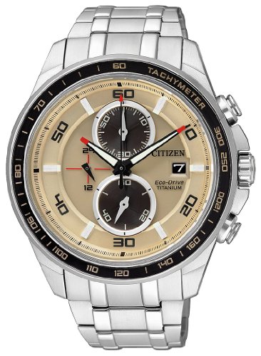 Citizen Herren-Armbanduhr XL Super Titanium Analog Quarz Titan Ca0348-53W Citizen Herren-Armbanduhr XL Super Titanium Analog Quarz Titan Ca0348-53W