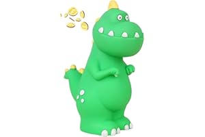 LEcylankEr Hucha Dinosaurio para Niños,Hucha de Juguete Originales Personalizada para Niños y Niñas,Los Mejores Regalos y Decoraciones de Cumpleaños