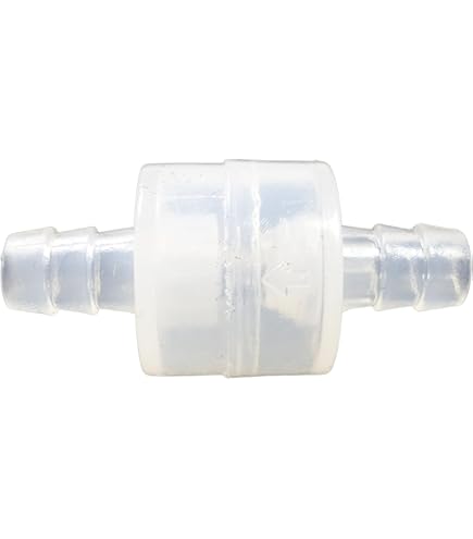Clapets Anti-retour Pour Tuyau Carburant - Lot De 2 En Aluminium, Diamètre 12 Mm, Avec 4 Colliers
