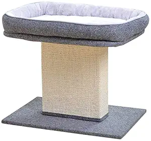 Catry 19?? Cat Bed Sisal Scratching Post Mat Gray